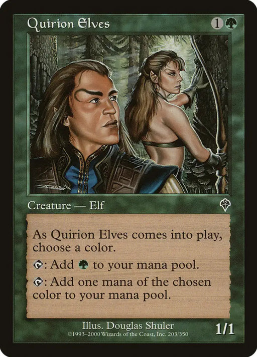 Quirion Elves [Invasion] - MTG Single