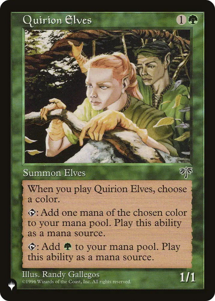 Quirion Elves [The List] - MTG Single