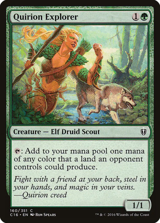 Quirion Explorer [Commander 2016] - MTG Single