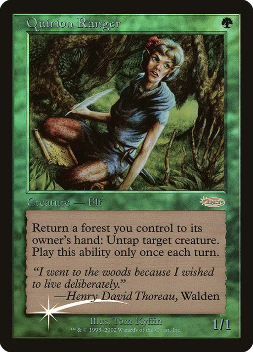 Quirion Ranger [Friday Night Magic 2001] - MTG Single