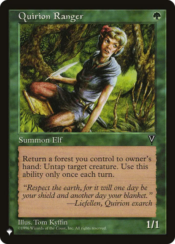 Quirion Ranger [The List] - MTG Single