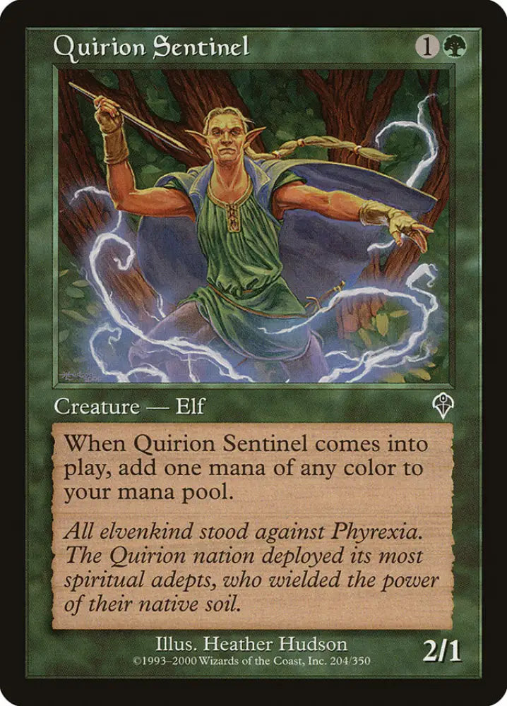 Quirion Sentinel [Invasion] - MTG Single