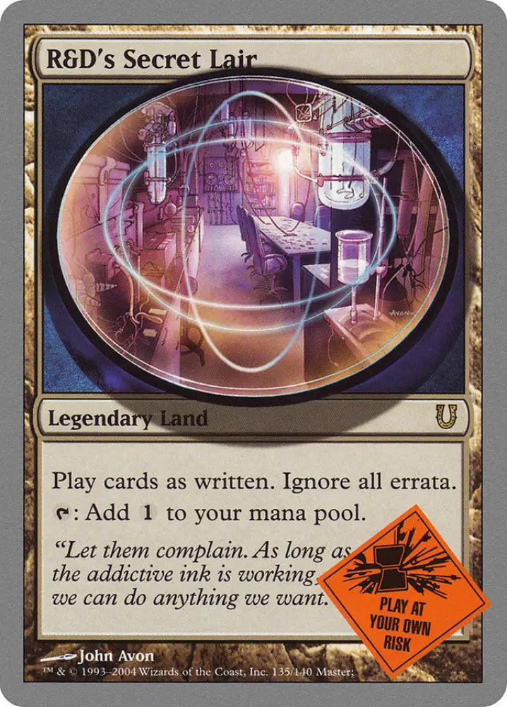 R&D’s Secret Lair [Unhinged] - MTG Single