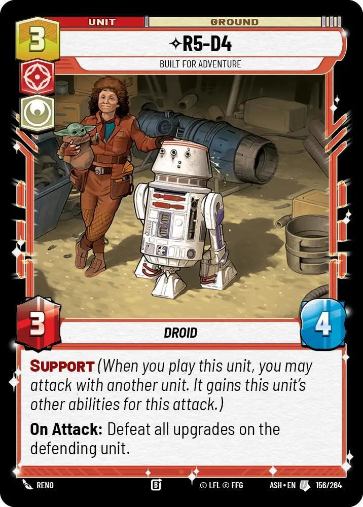 R5-D4 - Built for Adventure (156/264) [Ashes of the Empire]