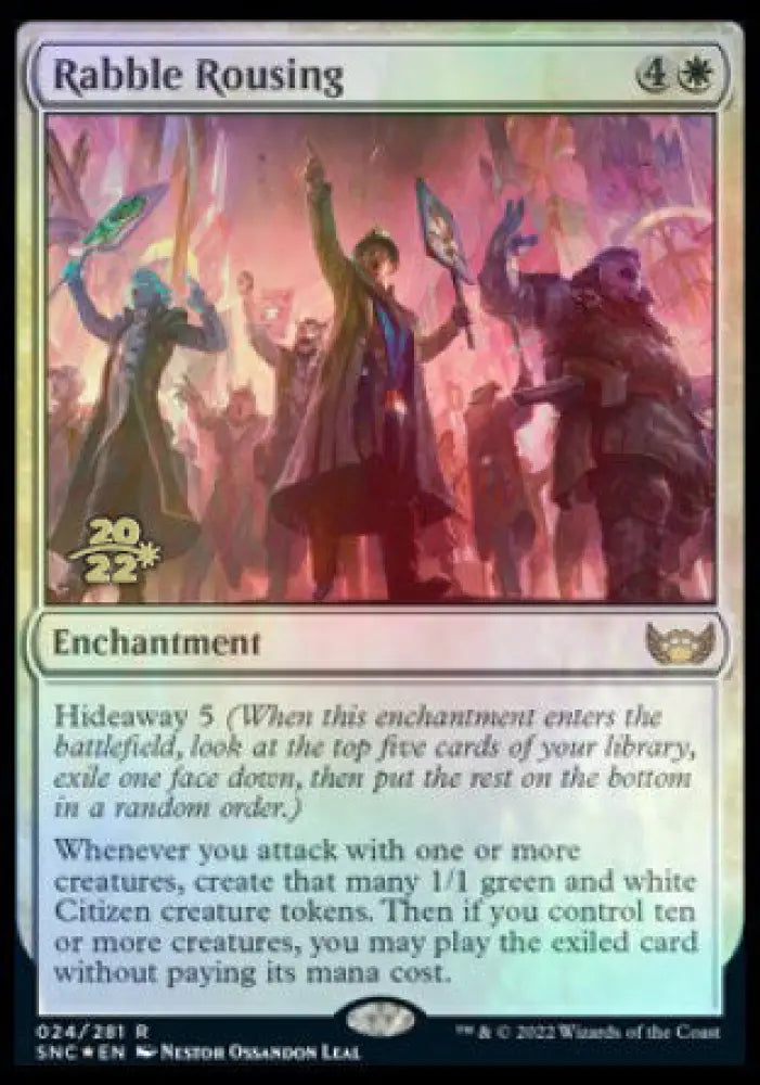 Rabble Rousing [Streets of New Capenna Prerelease Promos] - MTG Single