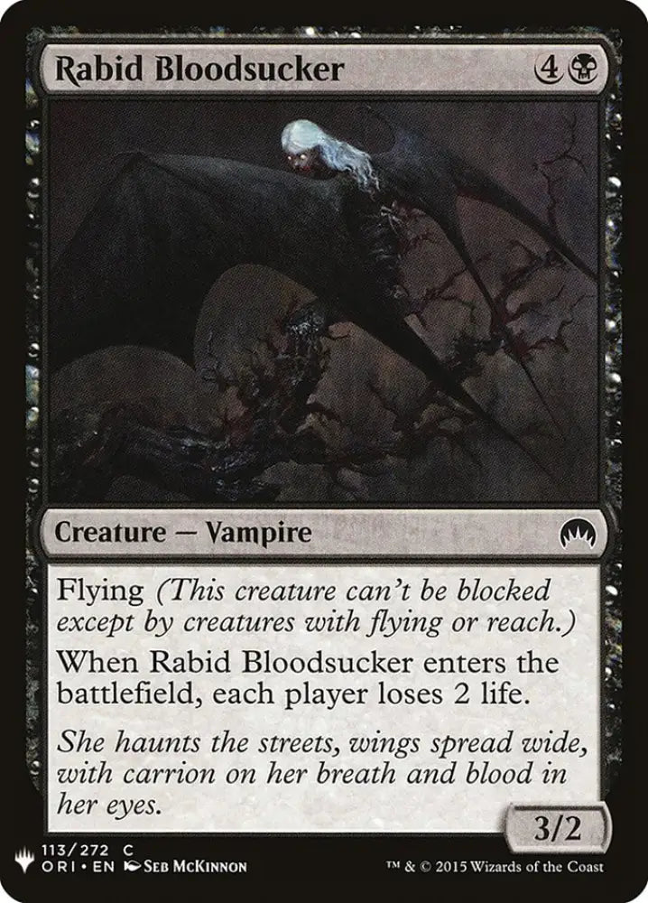 Rabid Bloodsucker [Mystery Booster] - MTG Single