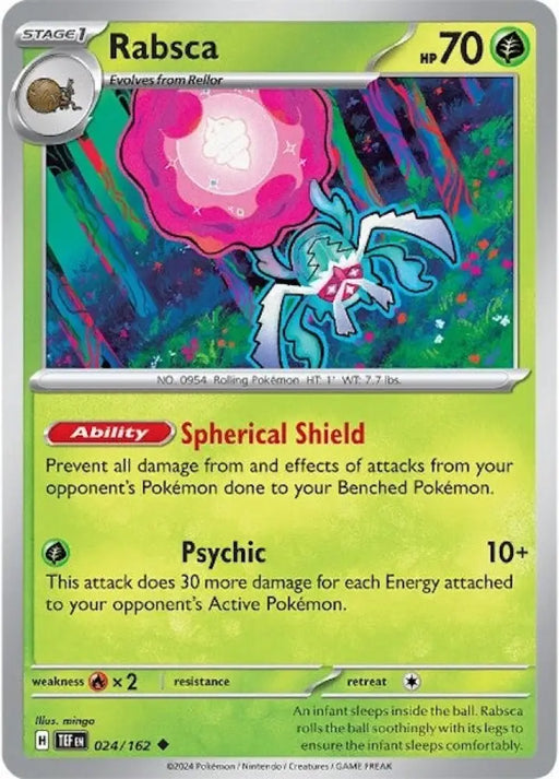 Rabsca (024/162) [Scarlet & Violet: Temporal Forces] - Pokemon Single
