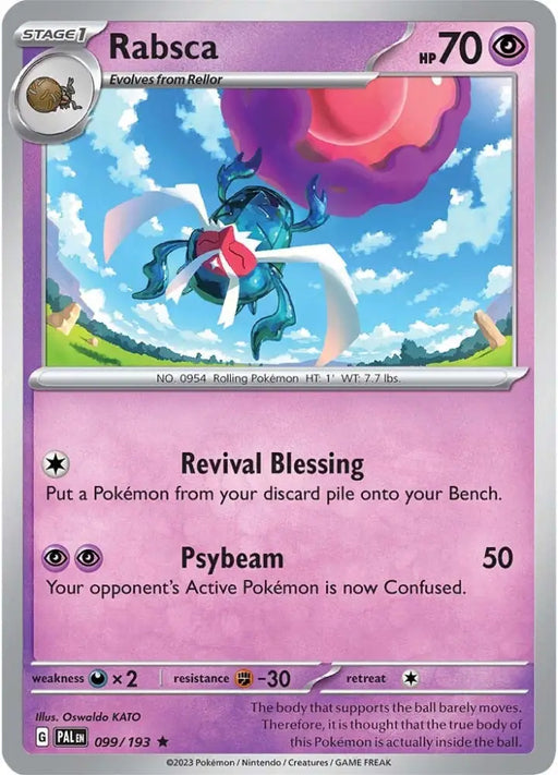 Rabsca (099/193) [Scarlet & Violet: Paldea Evolved] - Pokemon Single