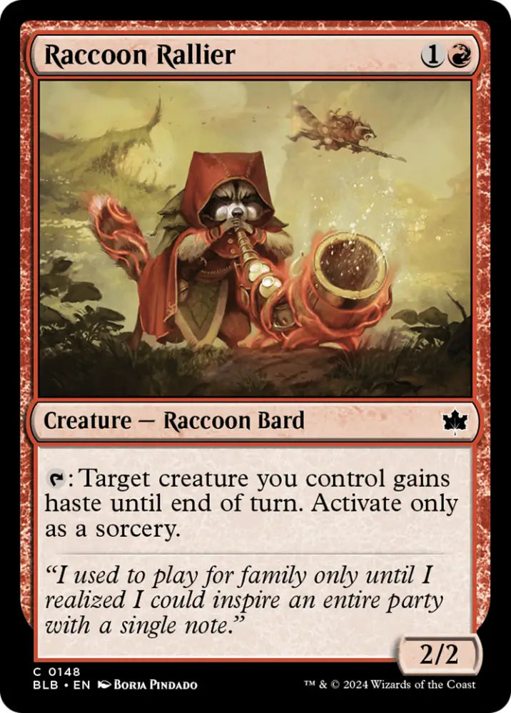 Raccoon Rallier [Bloomburrow] - MTG Single