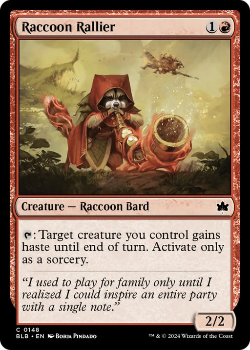 Raccoon Rallier [Bloomburrow] - MTG Single
