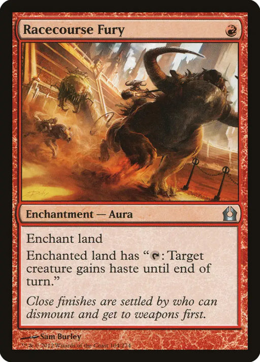Racecourse Fury [Return to Ravnica] - MTG Single