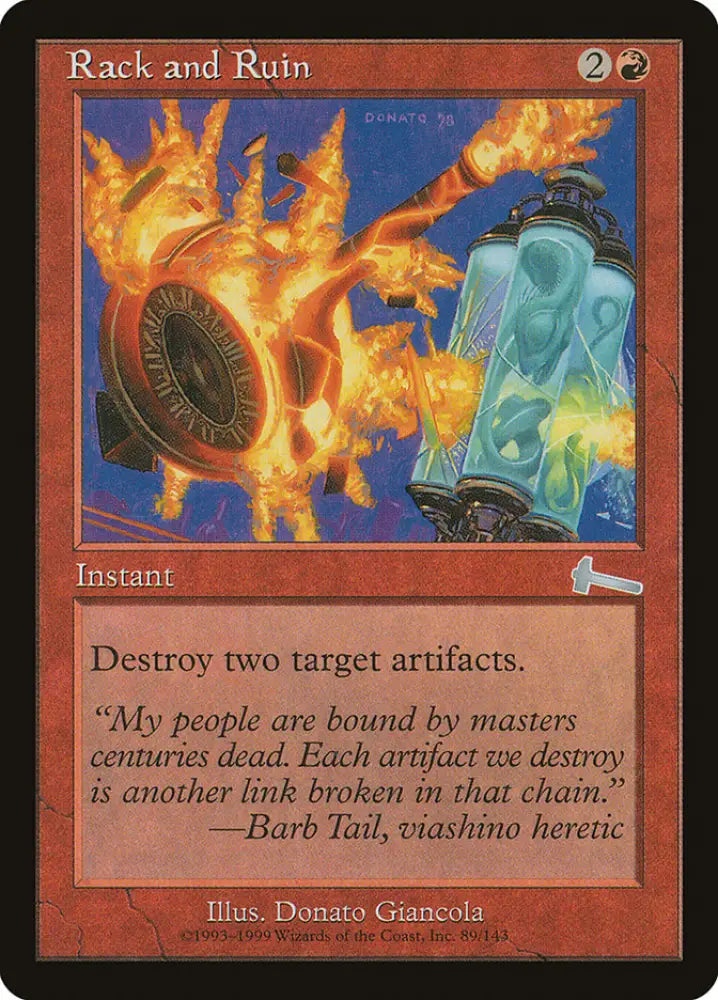 Rack and Ruin [Urza’s Legacy] - MTG Single