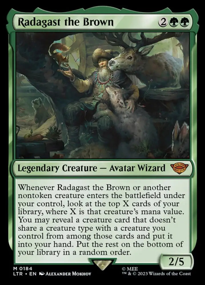 Radagast the Brown [The Lord of the Rings: Tales of Middle-Earth] - MTG Single