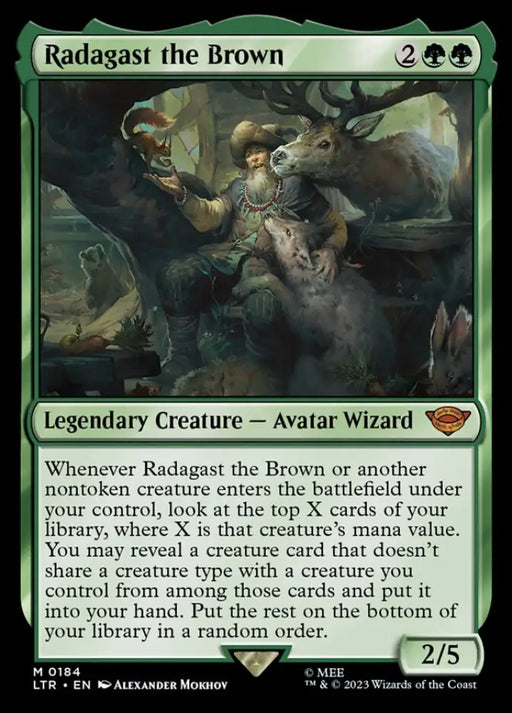 Radagast the Brown [The Lord of the Rings: Tales of Middle-Earth] - MTG Single