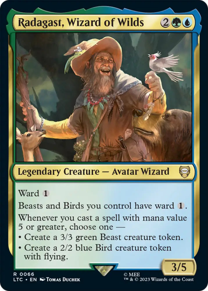 Radagast Wizard of Wilds [The Lord of the Rings: Tales of Middle-Earth Commander] - MTG Single