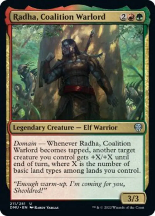 Radha Coalition Warlord [Dominaria United] - MTG Single