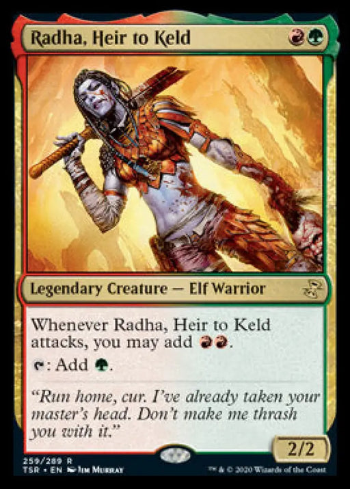 Radha Heir to Keld [Time Spiral Remastered] - MTG Single