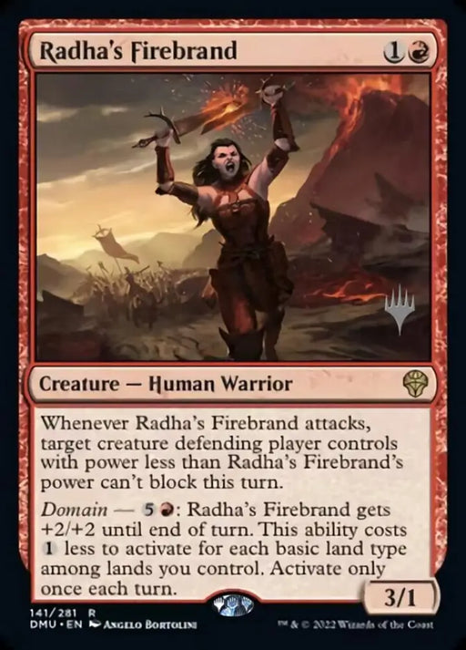 Radha’s Firebrand (Promo Pack) [Dominaria United Promos] - MTG Single