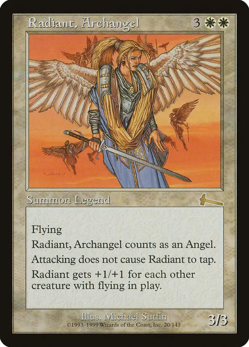 Radiant Archangel [Urza’s Legacy] - MTG Single