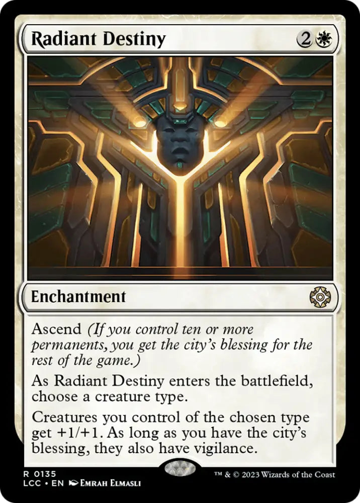 Radiant Destiny [The Lost Caverns of Ixalan Commander] - MTG Single