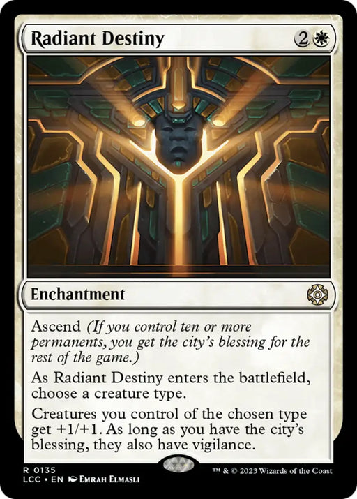Radiant Destiny [The Lost Caverns of Ixalan Commander] - MTG Single