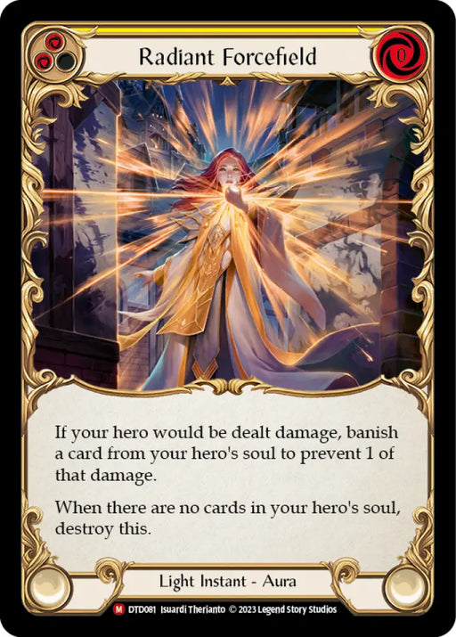 Radiant Forcefield [Dusk Till Dawn] Rainbow Foil - Flesh And Blood Single