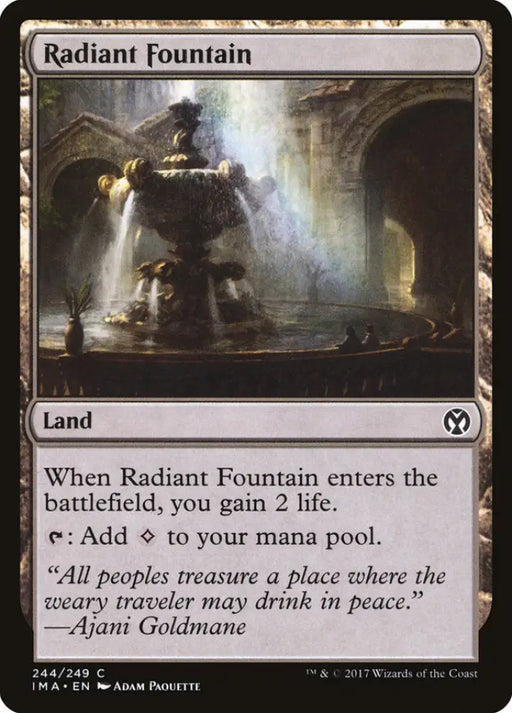 Radiant Fountain [Iconic Masters] - MTG Single
