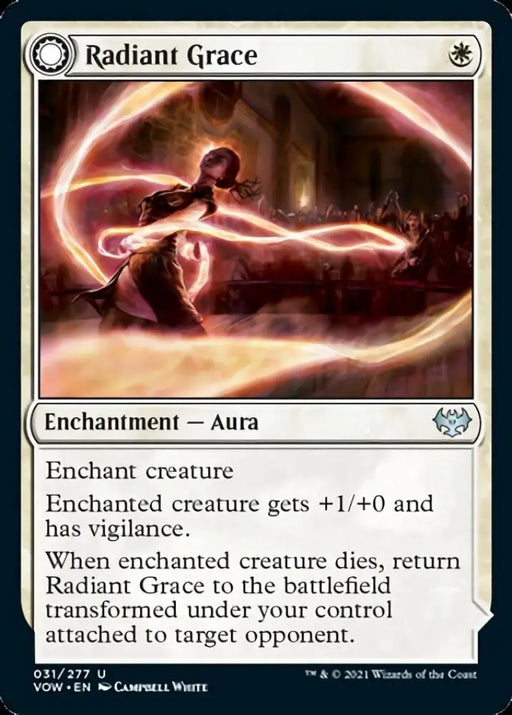 Radiant Grace // Radiant Restraints [Innistrad: Crimson Vow] - MTG Single