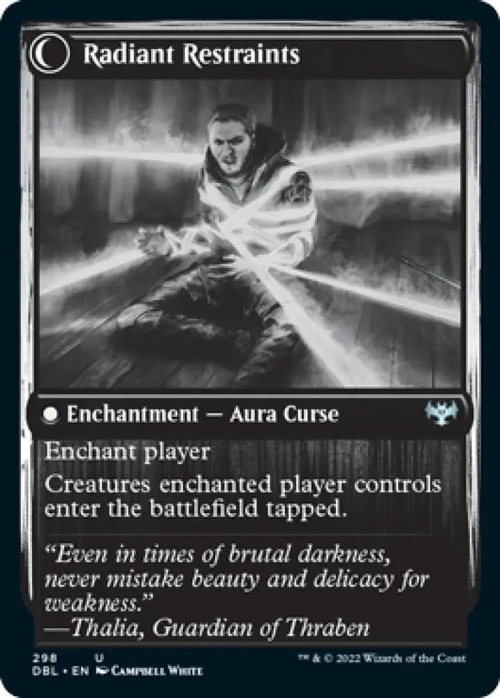 Radiant Grace // Radiant Restraints [Innistrad: Double Feature] - MTG Single