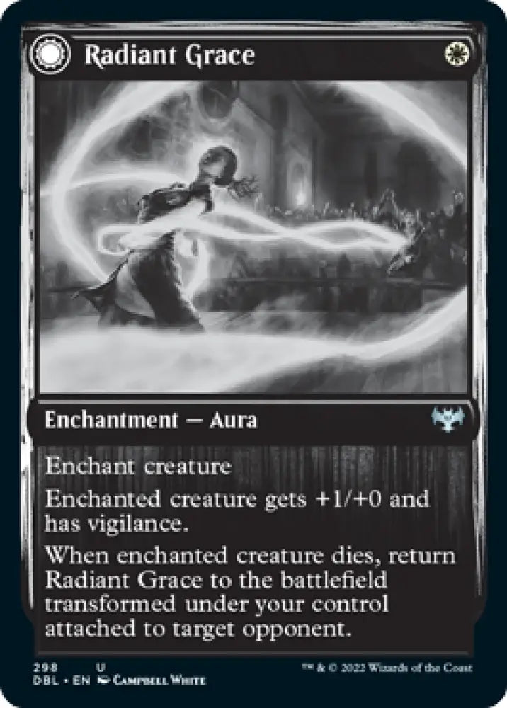 Radiant Grace // Radiant Restraints [Innistrad: Double Feature] - MTG Single