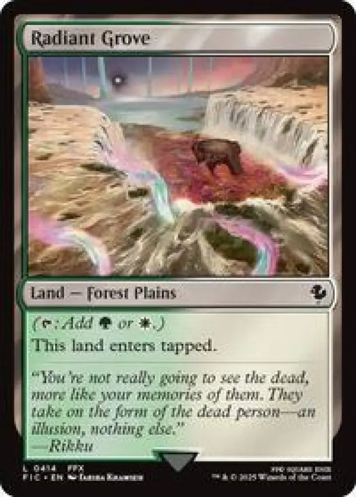 Radiant Grove (Surge Foil) (414) [Final Fantasy Commander]