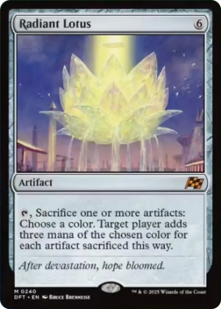 Radiant Lotus [Aetherdrift] - MTG Single