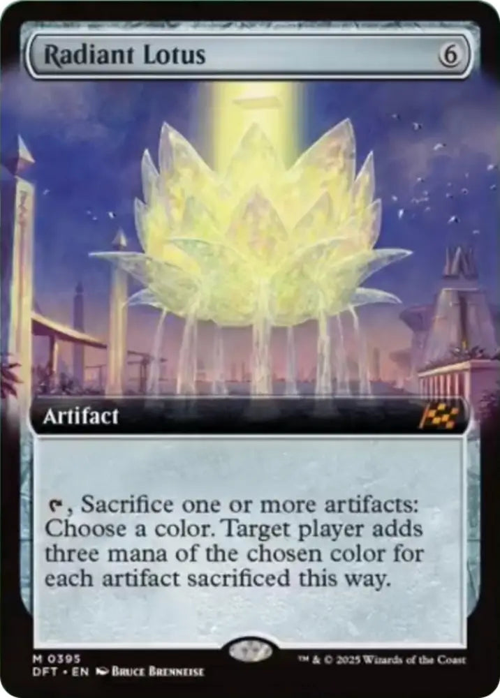 Radiant Lotus (Extended Art) [Aetherdrift] - MTG Single