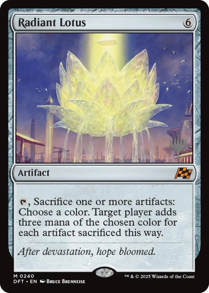 Radiant Lotus (Promo Pack) [Aetherdrift Promos] - MTG Single