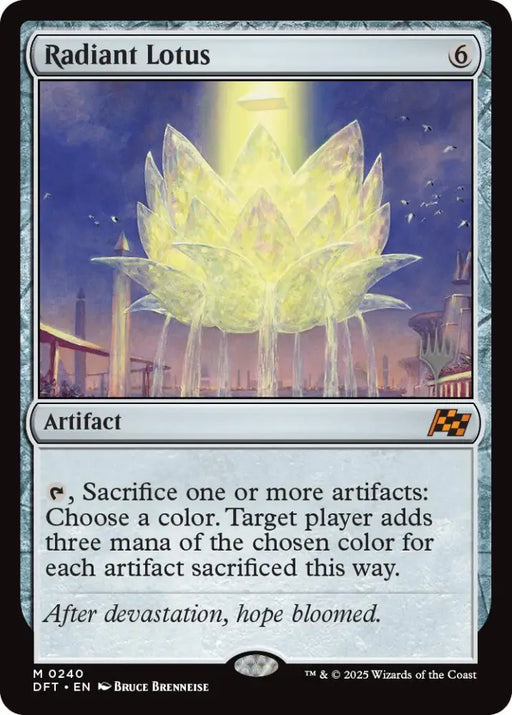 Radiant Lotus (Promo Pack) [Aetherdrift Promos] - MTG Single