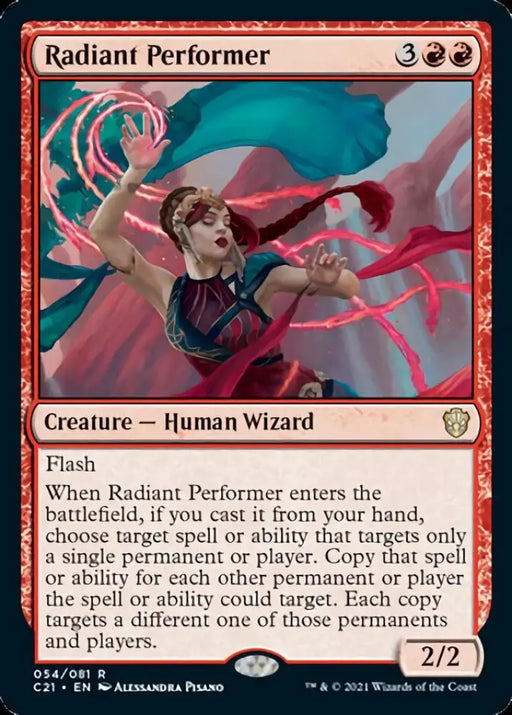 Radiant Performer [Commander 2021] - MTG Single