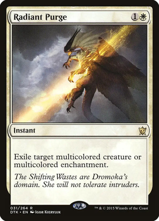 Radiant Purge [Dragons of Tarkir] - MTG Single