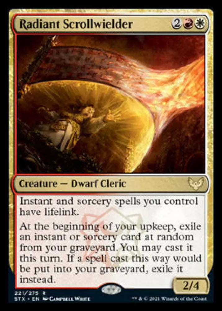 Radiant Scrollwielder [Strixhaven: School of Mages] - MTG Single