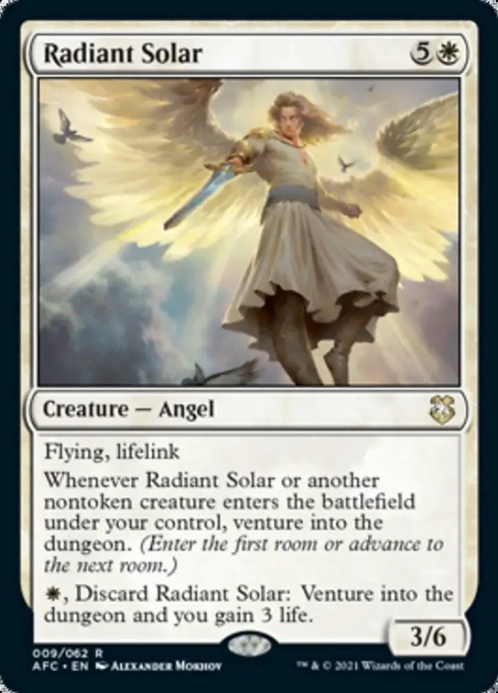 Radiant Solar [Dungeons & Dragons: Adventures in the Forgotten Realms Commander] - MTG Single
