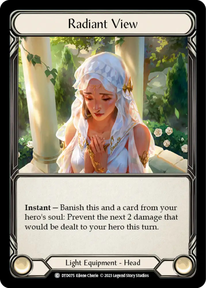Radiant View [Dusk Till Dawn] Cold Foil - Flesh And Blood Single