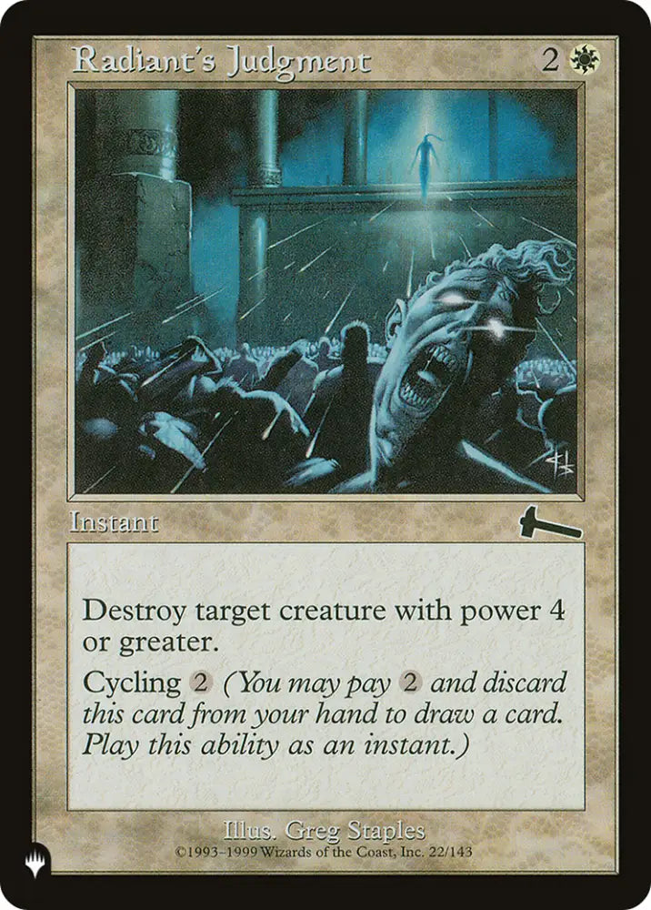 Radiant’s Judgment [The List] - MTG Single