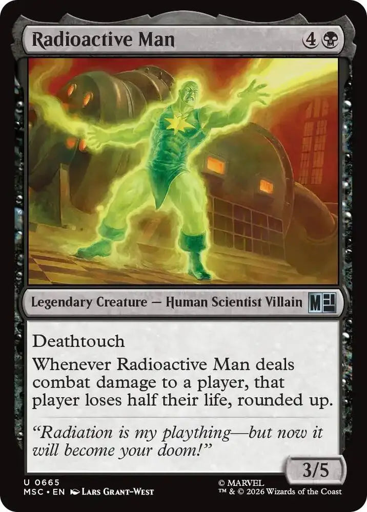 Radioactive Man (665) [Marvel Super Heroes Commander]