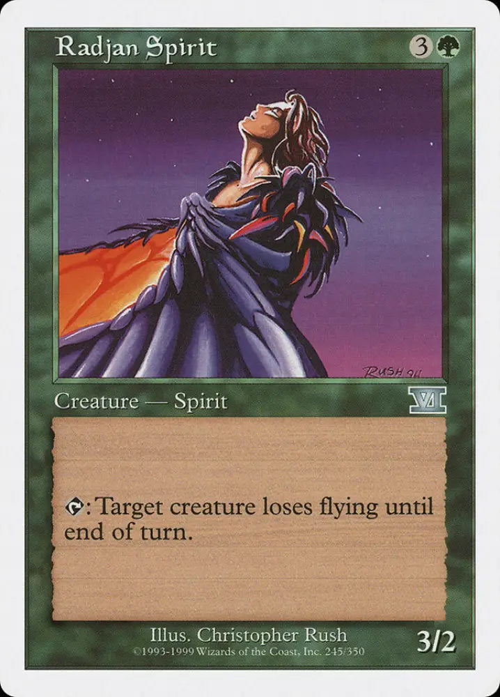 Radjan Spirit [Classic Sixth Edition] - MTG Single