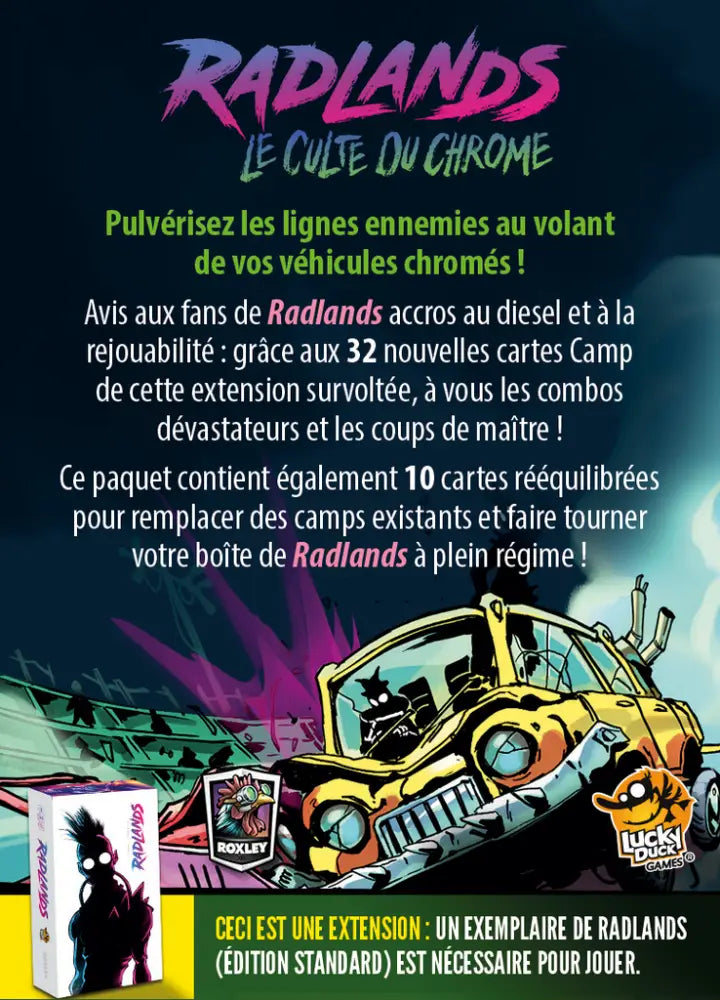 Radlands - Le Culte du Chrome (FR) - Board Games
