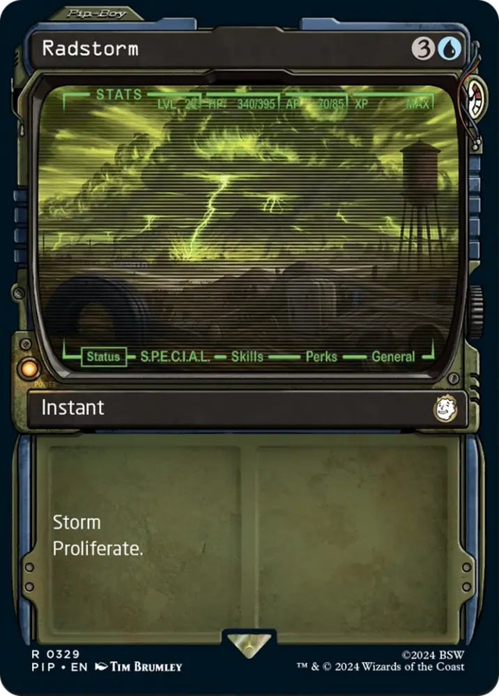 Radstorm (Showcase) [Fallout] - MTG Single