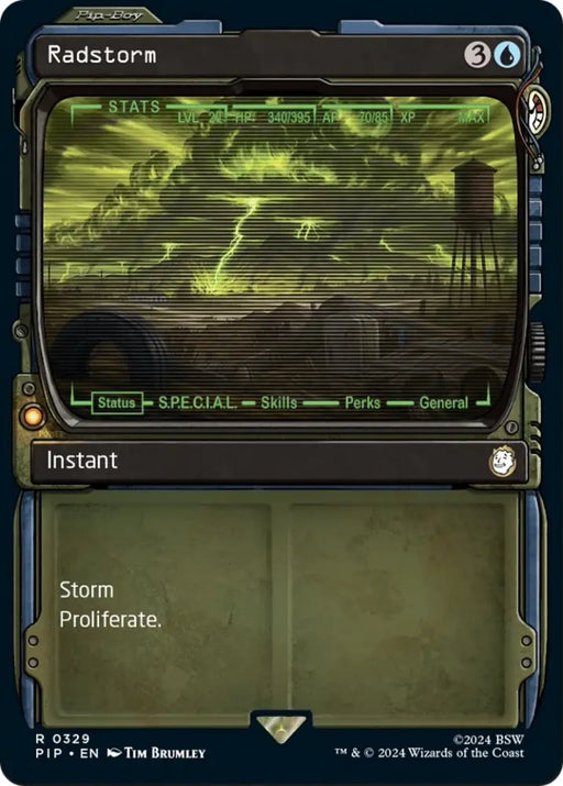 Radstorm (Showcase) [Fallout] - MTG Single