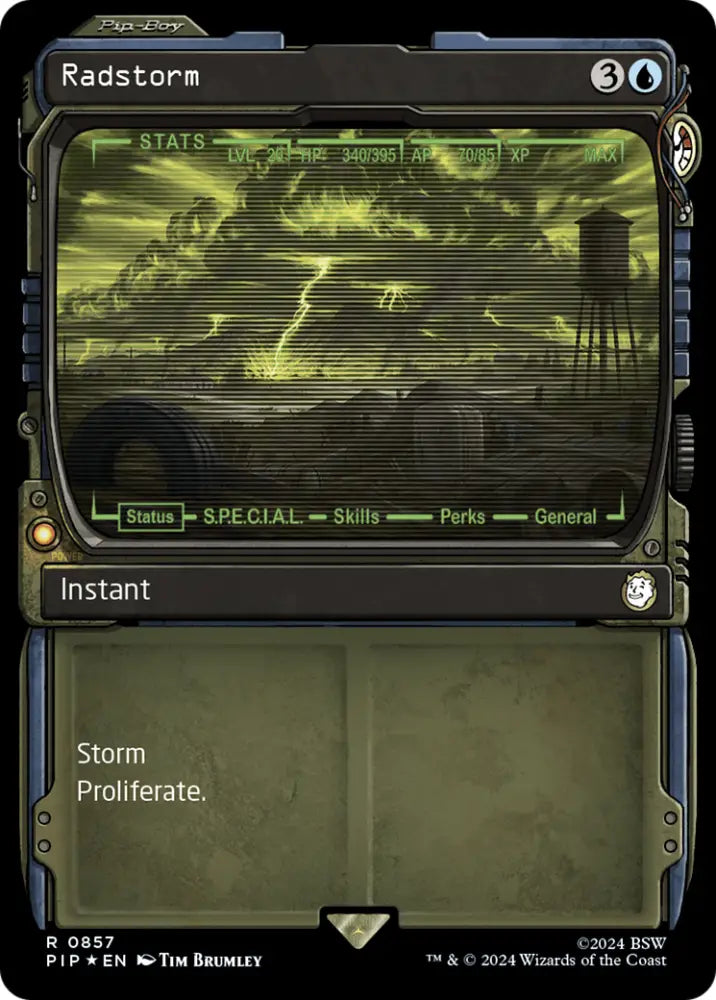 Radstorm (Showcase) (Surge Foil) [Fallout] - MTG Single