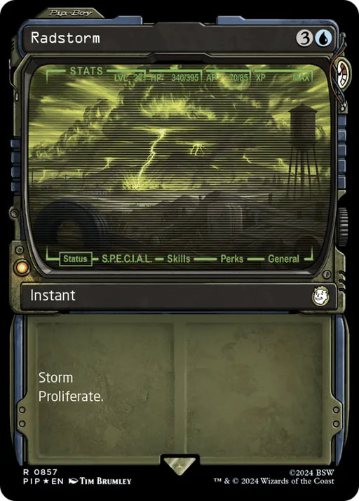Radstorm (Showcase) (Surge Foil) [Fallout] - MTG Single
