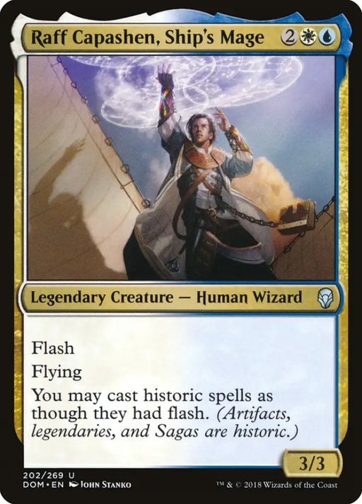 Raff Capashen Ship’s Mage [Dominaria] - MTG Single