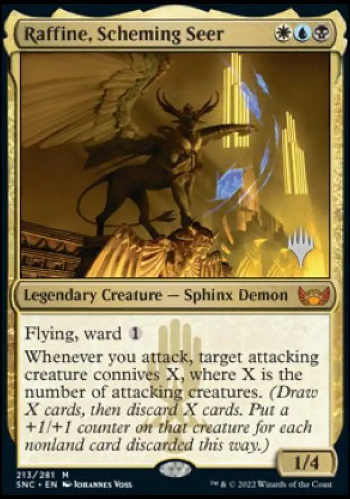 Raffine Scheming Seer (Promo Pack) [Streets of New Capenna Promos] - MTG Single